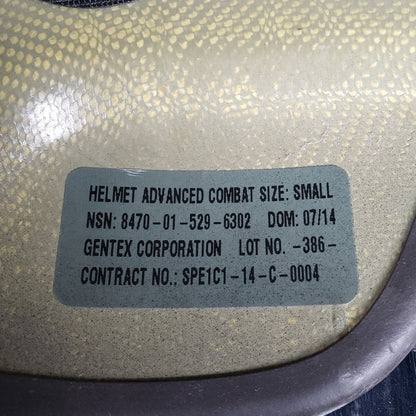 Gentex ACH/MICH Full Coverage Helmet - Small (Used)